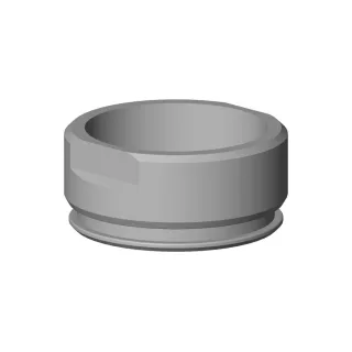 Dornbracht Haube Ersatzteile 092102141 D. 35 x 16 mm Weiß matt 092102141-10