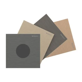Geberit Typ 40 Abdeckplatte 004817002 Urinalsteuerung, kundenspezifisches Finish, galvanisiert