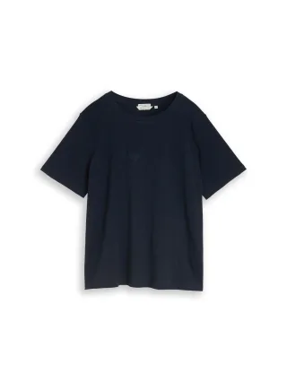 Tom Tailor - Plus Size - T-Shirt aus Baumwolle - Gr. - 52