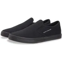 Tommy Hilfiger VULC CORE SLIP ON Slip-On Sneaker Freizeitschuh, Halbschuh, Slipper mit seitlichem Logoschriftzug