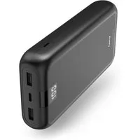 Hama Powerbank 24000mAh, tragbar, 3 Ausgänge, zertifizierter Akku, schnell Powerbank