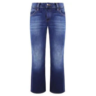 Emporio Armani J34 reguläre Fit Wide Leg Womens Jeans