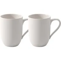 Villeroy & Boch Kaffeeservice For Me Kaffeebecher-Set 2-teilig (2-tlg), 2 Personen, Porzellan, Premium Porcelain, mikrow.- & spülm.sicher, Made in Germany