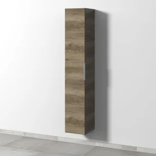 Sanipa 3way Hochschrank mit 1 Tür, Eiche-Nebraska UM10637