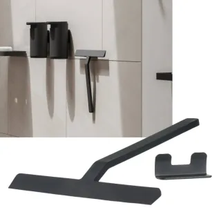 Duschabzieher mit Halterung Schwarz 22cm | Zone Denmark. Zuverlässiger Feuchtigkeitsabzug für streifenfreie Fliesen und gepflegte Badezimmer.