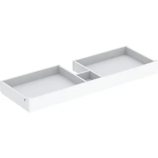 Geberit Ersatzteile Innenschublade für Unterschrank für Waschtisch, schmaler Rand: weiß, 595969000 595969000