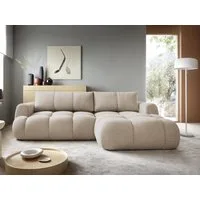MIRJAN24 Ecksofa Mitto, mit Bettkasten und Schlaffunktion, Ausziehautomatik DL, 270x173x85 cm