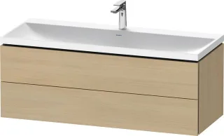 Duravit L-Cube c-shaped Set wandhängend Mediterrane Eiche Matt 1200x480x480 mm - LC6953O71710000 LC6953O71710000