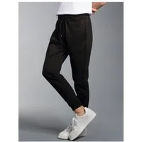 Trigema Jerseyhose TRIGEMA Jogginghose mit Bündchen (1-tlg)