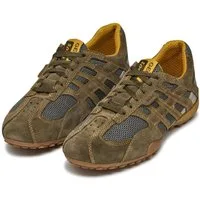 Geox U SNAKE ORIGINAL Schnürschuh, Schnürschuh, Freizeitschuh, Trekking Sneaker mit Lederinnensohle