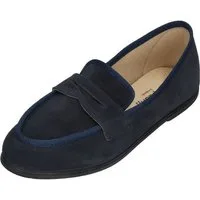 espadrij l´originale LOAFER CLASSIC VELOUR Schnürschuh bleu fonce