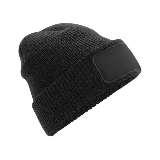 Beechfield Unisex Thinsulate-Strickmütze zum Bedrucken, für Erwachsene (Schwarz)