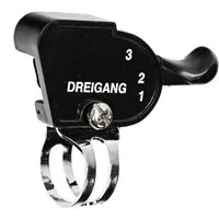 Non-Branded Schalthebel Fahrrad Klickschalter Schalthebel 3 fach Shifter für SRAM T3 Torpedo