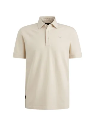 PME Legend - pique garment dye bone white - Gr. - XXL