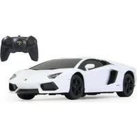 Jamara RC-Auto Deluxe Cars, Lamborghini Aventador, 1:24, weiss, 2,4GHz