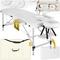tectake Massageliege 2 Zonen Massageliege (Set, 1-St., mit Tragetasche), Breite 60 cm, Polsterung 4 cm