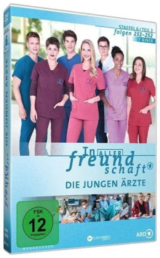 In aller Freundschaft - Die jungen Ärzte - Staffel 6.2/Folgen 232-252 [7 DVDs]