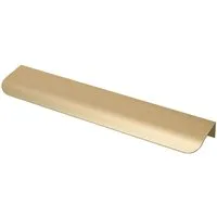 livingpoint24 Möbelgriff Griffleiste BA 128 - 480mm Küchengriff Lentis Möbelgriff Gold matt (1-St., 20), Modern