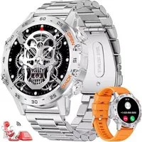 Lige Smartwatch Herren mit Telefonfunktion, 24/7 Herzfrequenz Smartwatch, IP68 Wasserdicht, bis zu 10 Tage Akkulaufzeit, 100+ Sportmodi