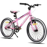 JOYSTAR Kinderfahrrad 20 Zoll fahrrad für Jungen Mädchen Alter von 7-12 Jahren Mountainbike, Hardtail Mountainbike für Kinder mit 1-Gang, Doppel-V-Bremse