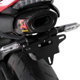 R&amp;G Kennzeichenhalter Heckumbau Honda CBR 600 RR / PC69 Bj.2024-2026 LED plug&amp;play eintragungsfrei