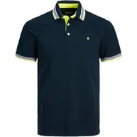 Jack & Jones Poloshirt Polo JJEPAULOS Sommer Kragen Pique Cotton (1-tlg) JJEPAULOS POLO SS NOOS