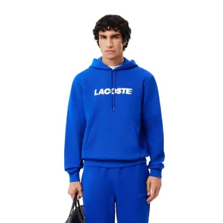 Lacoste - Kapuzenpullover für Herren, Double-Face-Baumwollpiqué (Blau)