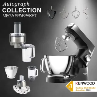 Kenwood KüchenmaschineTitanium Chef Baker Black KVC85.004BK -...