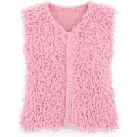 ITALY VIBES Strickjacke - Strickweste - Weste Ärmellos Damen ONE SIZE / passend für Größe S - XL