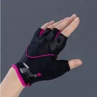 Chiba Fahrradhandschuhe CHIBA Lady Gel - Damen Radhandschuhe schwarz/pink, Gelpolsterung, Größ