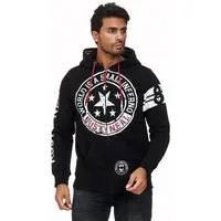 Rusty Neal Sweatjacke mit coolen Printmotiven