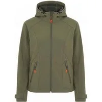 GARDENA Softshelljacke Damen-Funktionsjacke (1-St) mit Kapuze, wind- und wasserabweisend