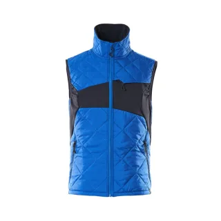 MASCOT Herren Thermoweste Azurblau / Schwarzblau 4XL - 18065-318-91010-4XL