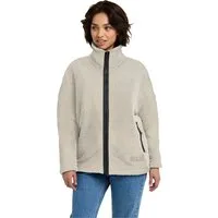 Jack Wolfskin Plüschjacke STONE LITE JKT W mit wärmender Funktion, windabweisend, atmungsaktiv, sportlicher Stil