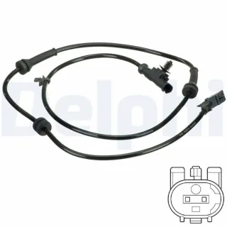 Delphi ABS-Sensor vorne Nissan Micra Note