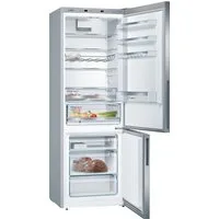 BOSCH Kühl-/Gefrierkombination Serie 6 KGE49AICA, 201 cm hoch, 70 cm breit, Optimale Frische für Fisch & Fleisch dank 0°C VitaFresh.