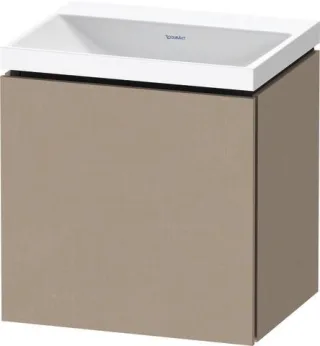 Duravit L-Cube c-shaped Set wandhängend Leinen Matt 450x350x480 mm - LC6948N75750000 LC6948N75750000