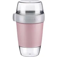 WESTMARK Mehrwegbecher, Kunststoff, (1-tlg), Müsli-, Lunchbehälter, To Go, 200 + 600 + 350 ml, Made in Germany