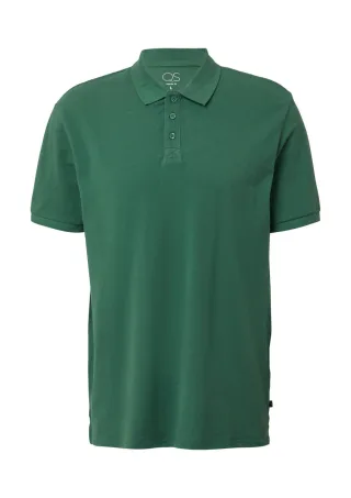 Q/S designed by - Poloshirt aus Piqué grün - Gr. - M