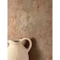 Newroom Vliestapete Perseus Copper Tapete Betontapete Beton,Zement,Leicht glänzend, Bronze Tapete Modern Beton - Betonwand Betonoptik Kupfer Gold Uni Industrial Zement Leicht glänzend für Wohnzimmer Schlafzimmer Küche, Betonwand