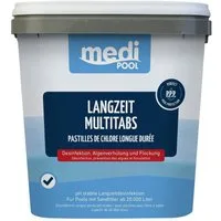mediPOOL Poolpflege mediPool - Langzeit - Multi Tabs 200 g 5,0 kg