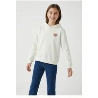 Name It Kapuzensweatshirt NKFBIANA LS SWE WH BRU BOX PS