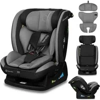 lionelo Autokindersitz AART I-SIZE, ab: ab Geburt, bis: 12 Jahre, ab: 40,00 cm, bis: 150,00 cm, (Autositz, Bedienungsanleitung, Verkleinerungseinsatz, Lendeneinsatz, Baby Card), i-SizeBreiter Anpassungsbereich Ein zusätzlicher Seitenschutz 4in1