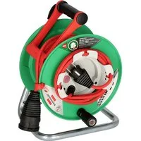 Brennenstuhl Garant G IP44 Gartenkabeltrommel 1148370 Kabeltrommel (Kabellänge 25.00 m), UV-Beständig