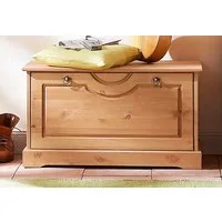 OTTO home Schuhtruhe Klera, Breite 81 cm, aus massiver Kiefer, FSC®-zertifiziert