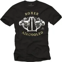 MAKAYA T-Shirt Herren Motorsport Motorradfahrer Motorrad Bekleidung Männer Geschenke mit Druck