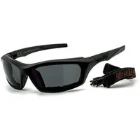 Helly - No.1 Bikereyes Motorradbrille i-stealth, Band und Bügel