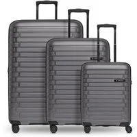 Pactastic Trolleyset Collection 04, 4 Rollen, (3-teilig, 3 tlg), Polypropylen