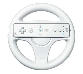 Original Nintendo Wii Lenkrad weiß