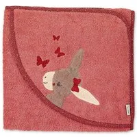 Sterntaler® Badetücher Kapuzenbadetuch 100x100 cm ESEL Emmily, Frottee (1-St), Kapuzen-Badetuch aus Frottee mit Esel Emmily Stickmotiv, 100x100 cm